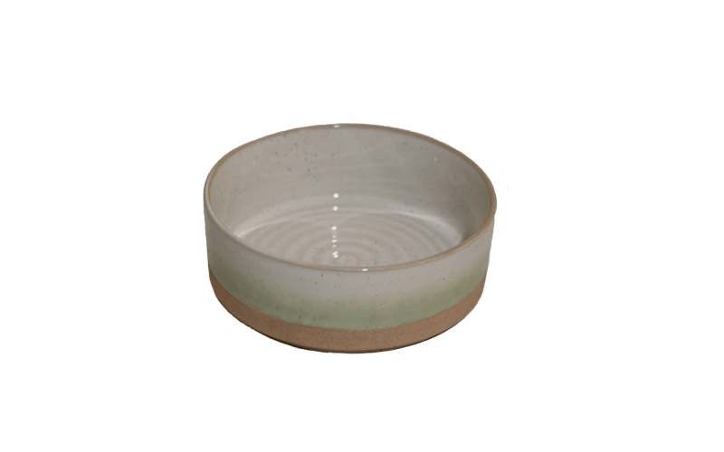 11. Keramisk 3-farvet skål